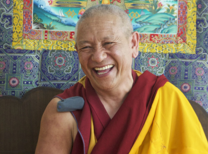 Tibetan Buddhist monk and former head of the Children’s Village in Dharmsala, Geshe Pema Dorjee.